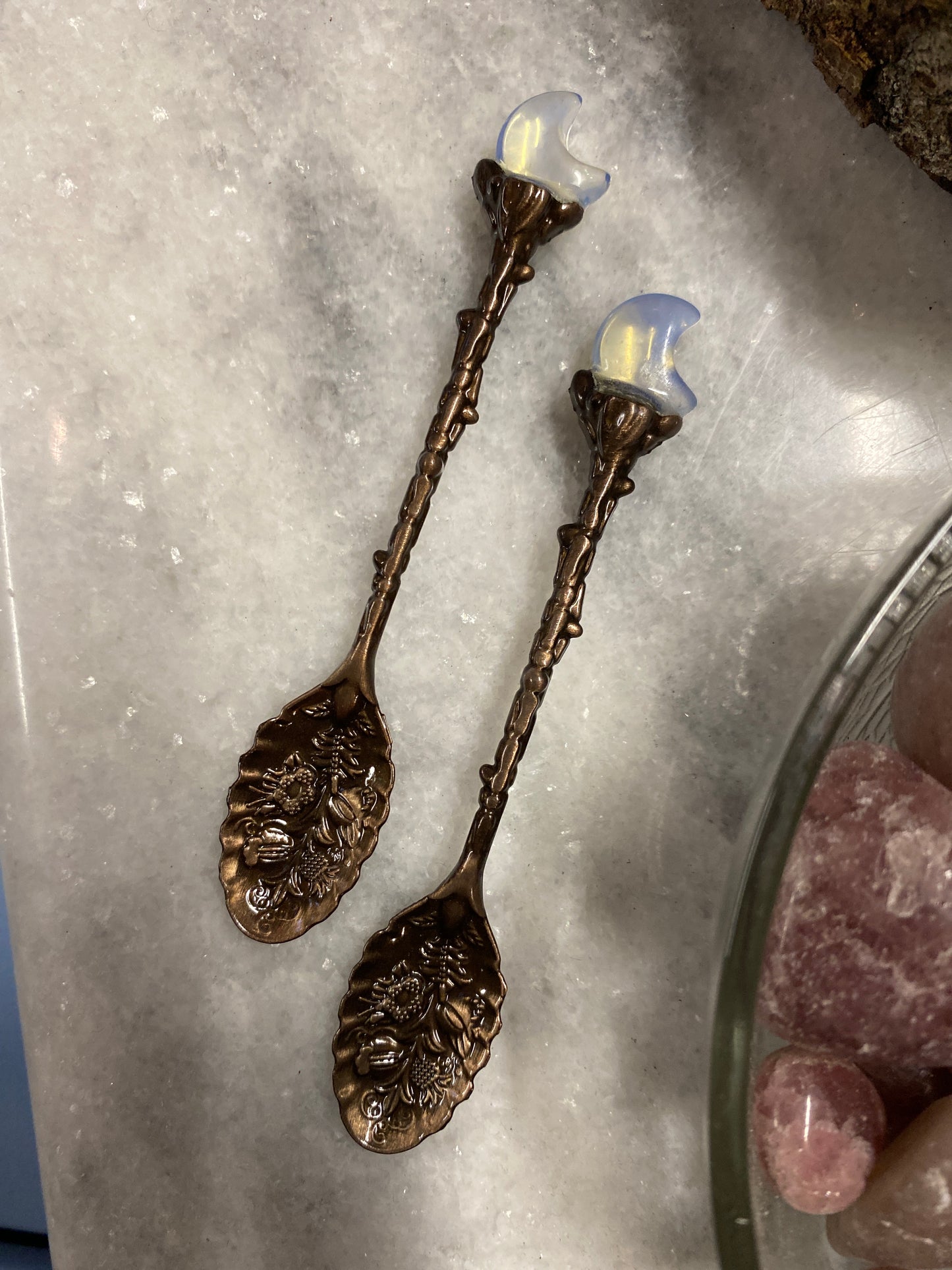 Magickal Spoon with Crystal