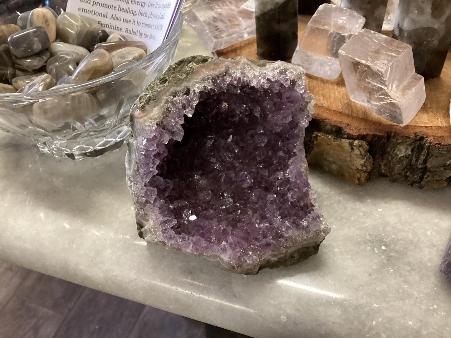 Amethyst Druzy Geode Mini Cathedral