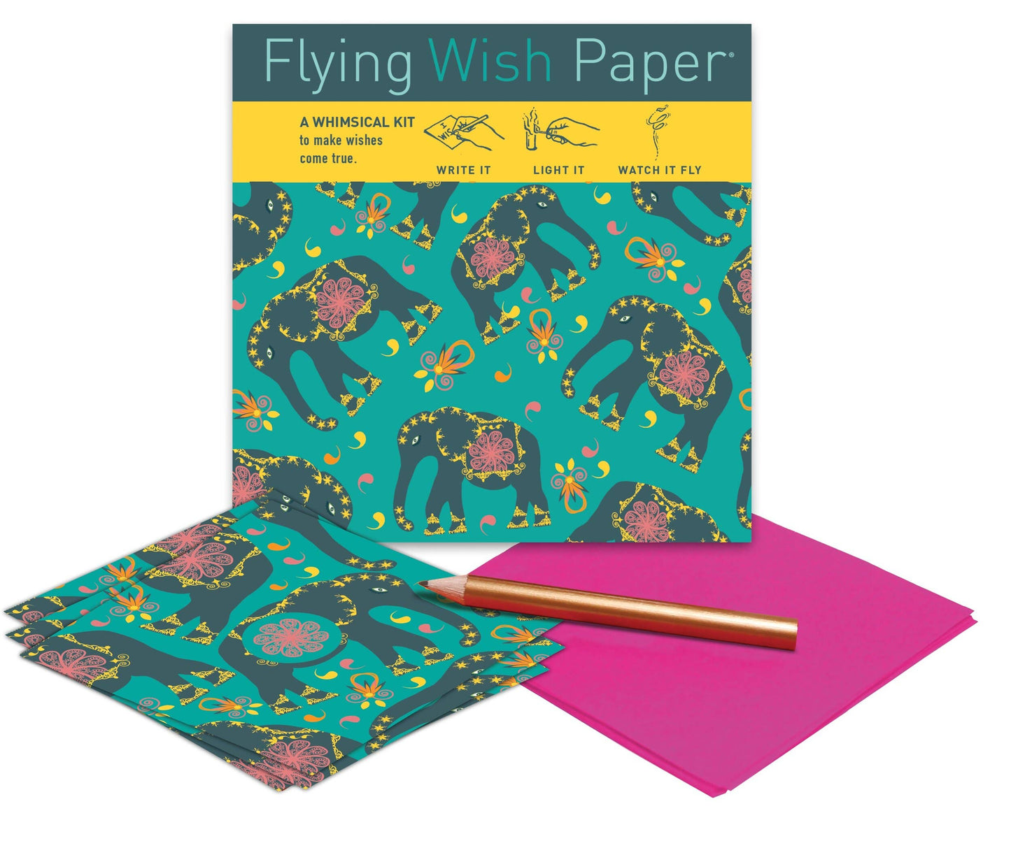ELEPHANT / Wish-Making Kit / 15 WISH PAPER™ + Accessories