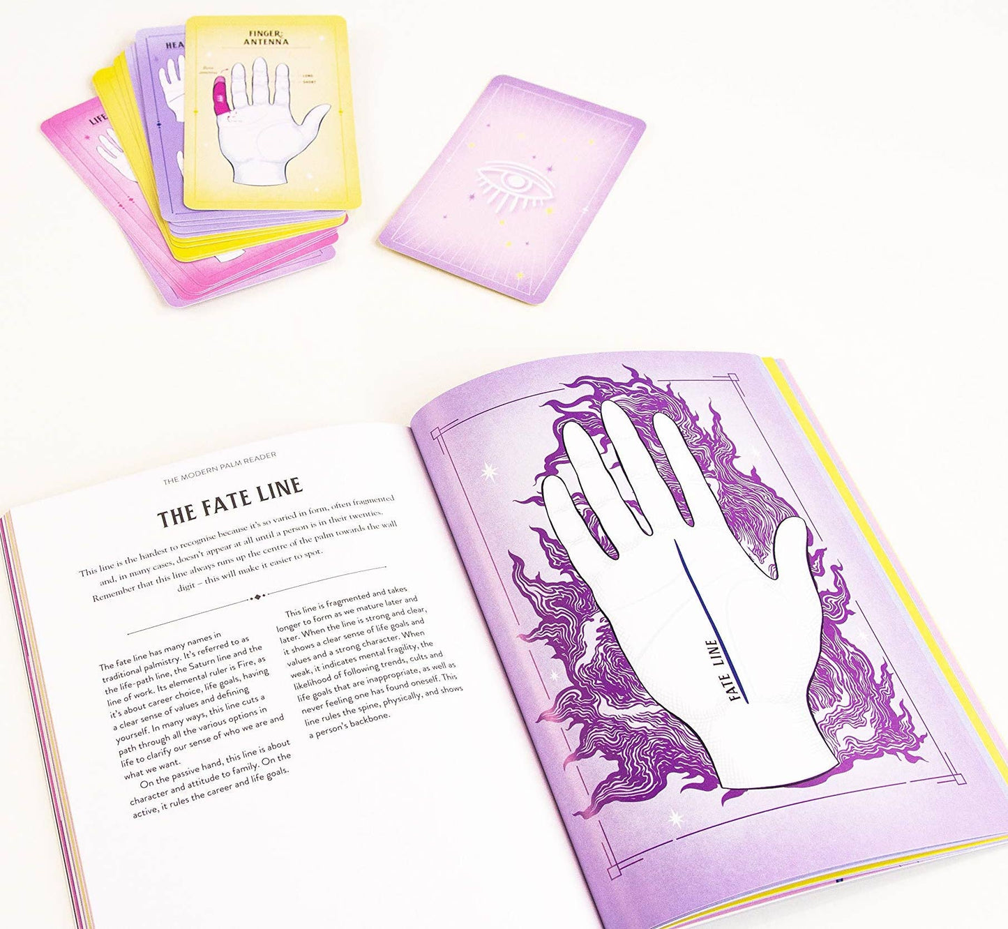 Modern Palm Reader (Guidebook & Deck Set)