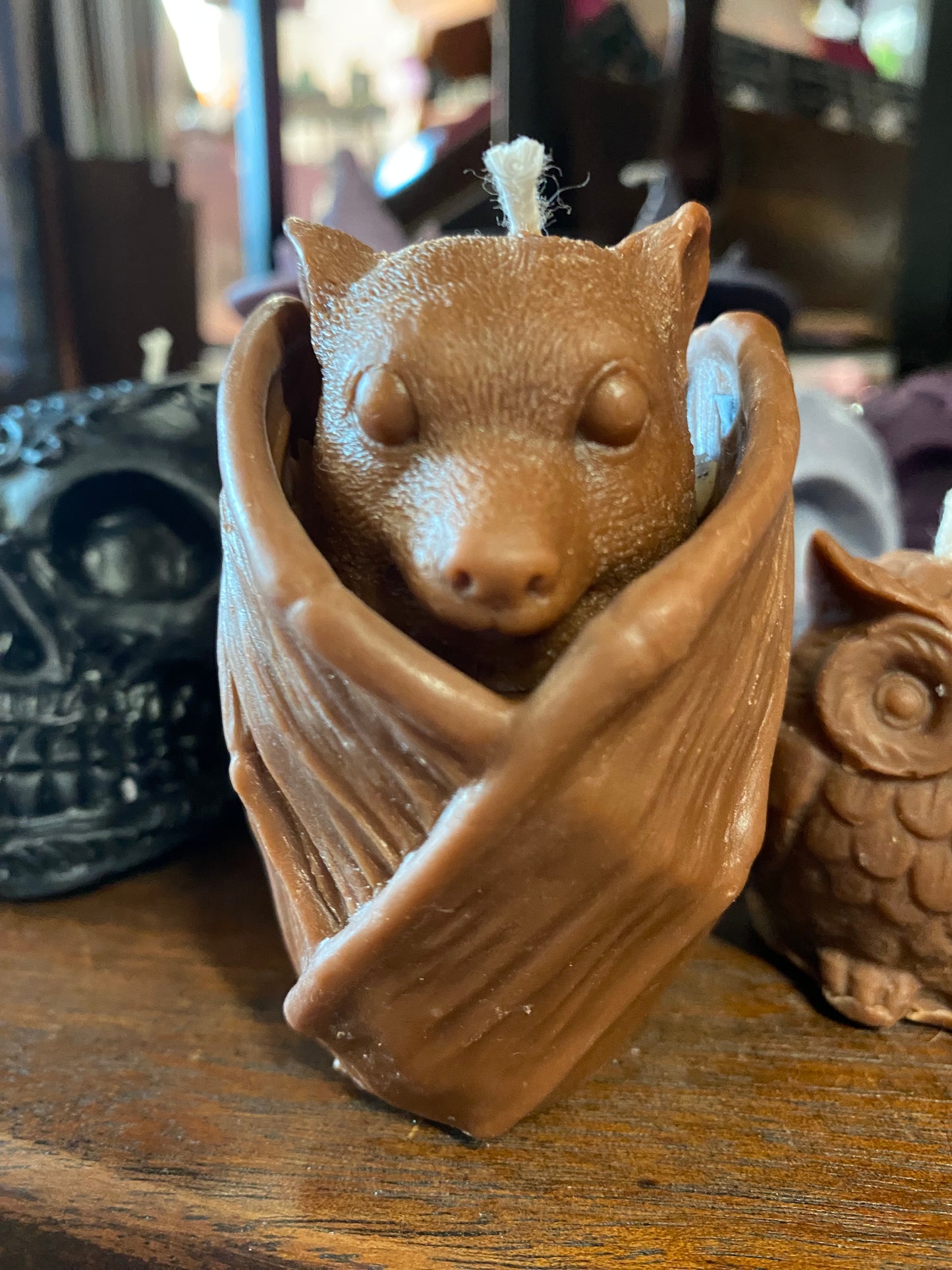 Scented Realistic Bat Candle