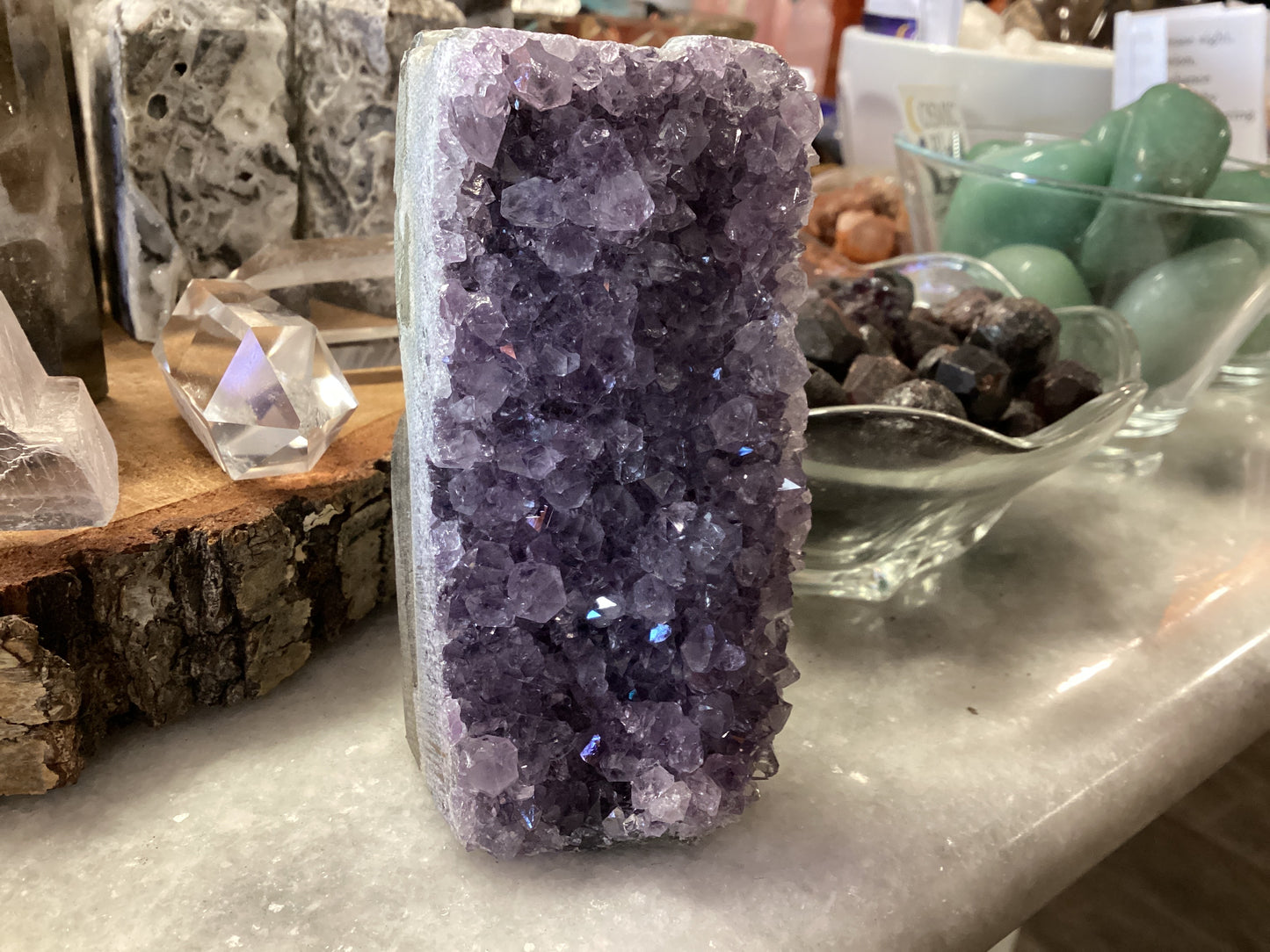 Amethyst Druzy Geode Mini Cathedral