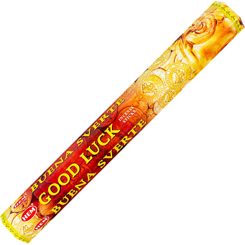 Hem Hexagonal Pack Incense 20 Gr Good Luck