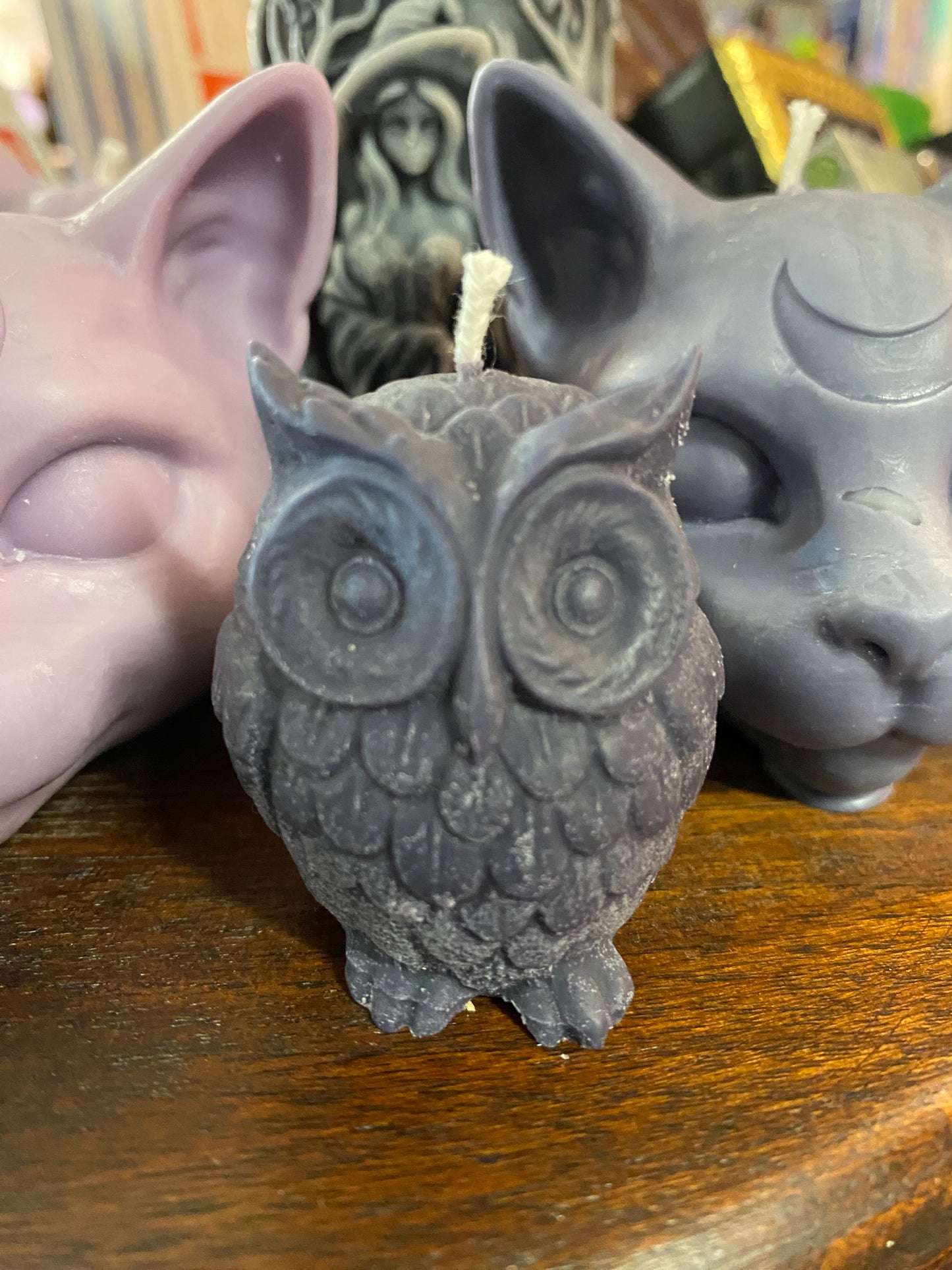 Scented Owl Candle by Loki Candle Company