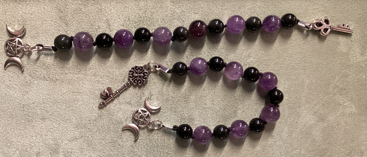 Pagan Deity Prayer Beads by Sagefire Emporium