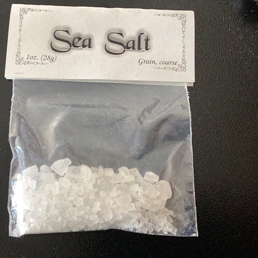 Sea Salt coarse 1oz