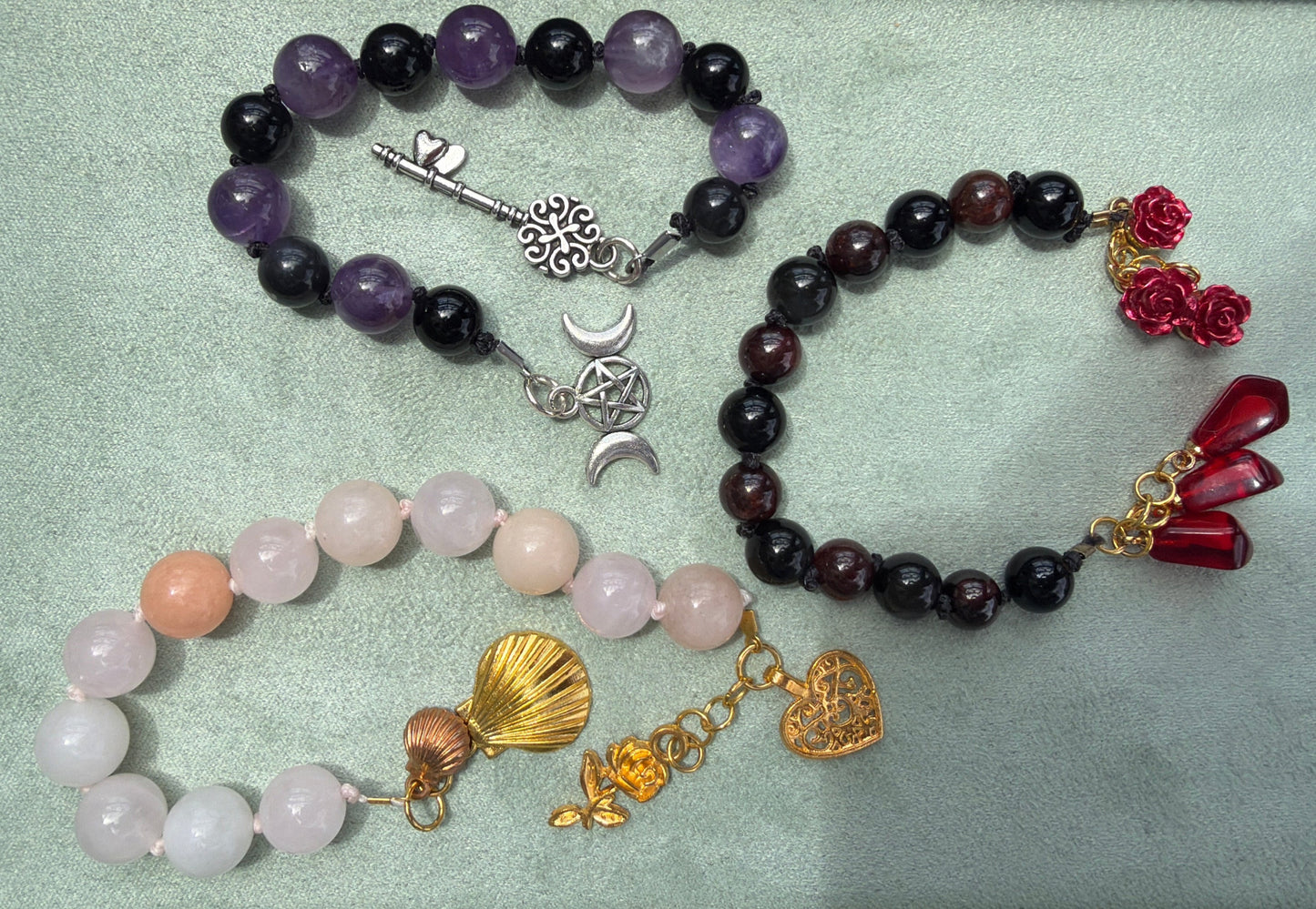 Pagan Deity Prayer Beads by Sagefire Emporium