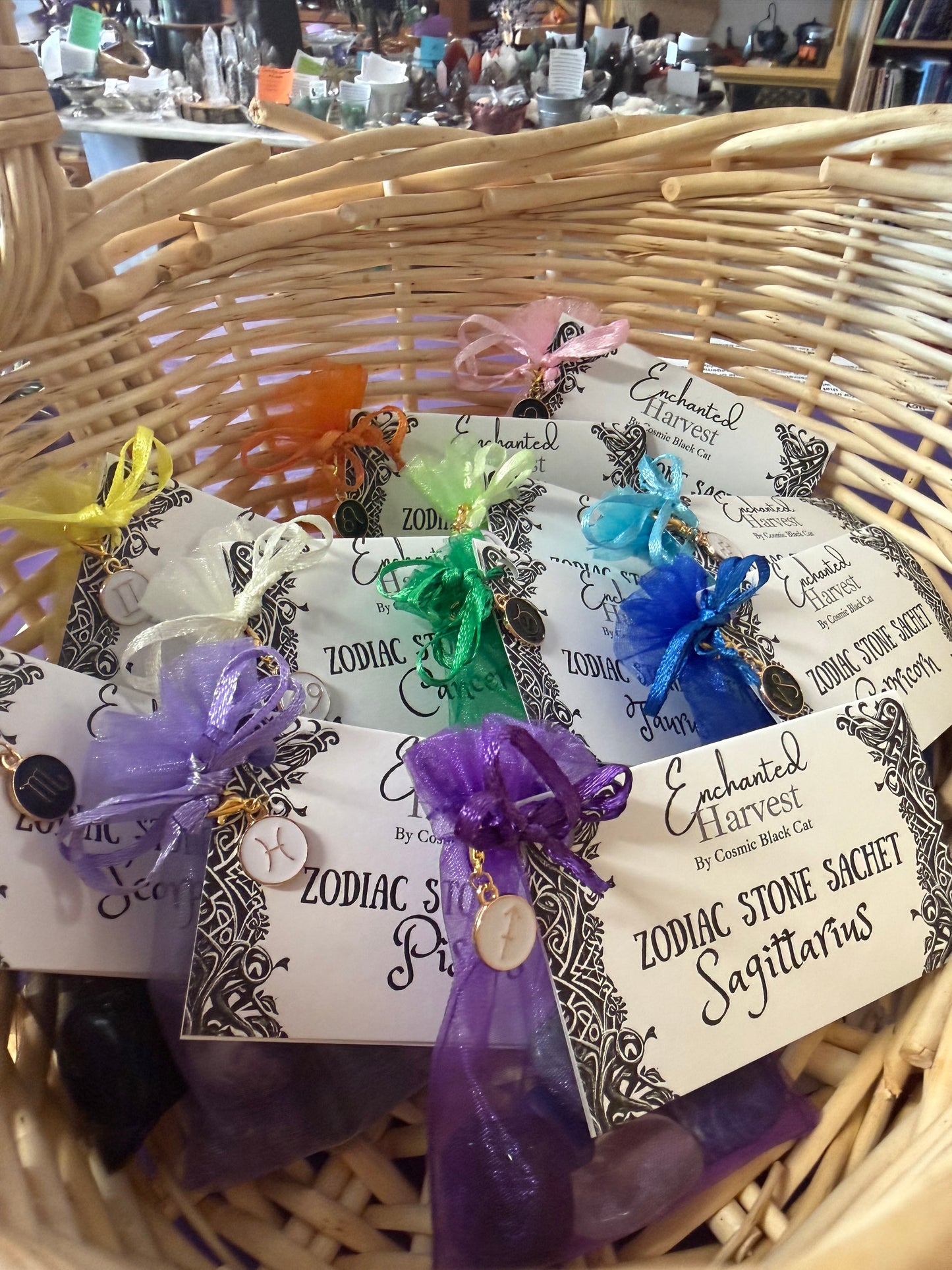Zodiac Stone Sachet by Enchanted Harvest