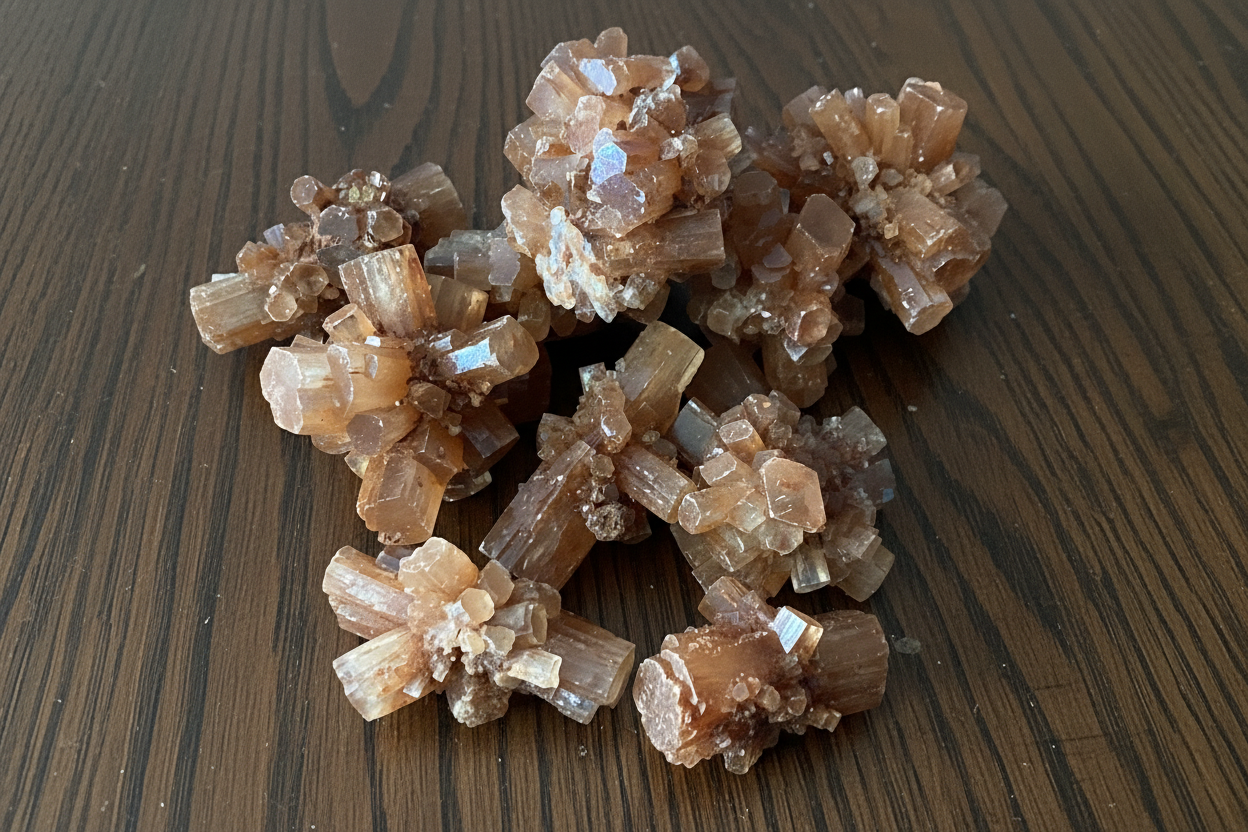 Aragonite is believed to aid in tolerance, trust, and insight 