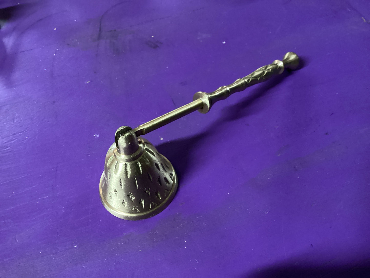 Brass Renaissance Candle Snuffer