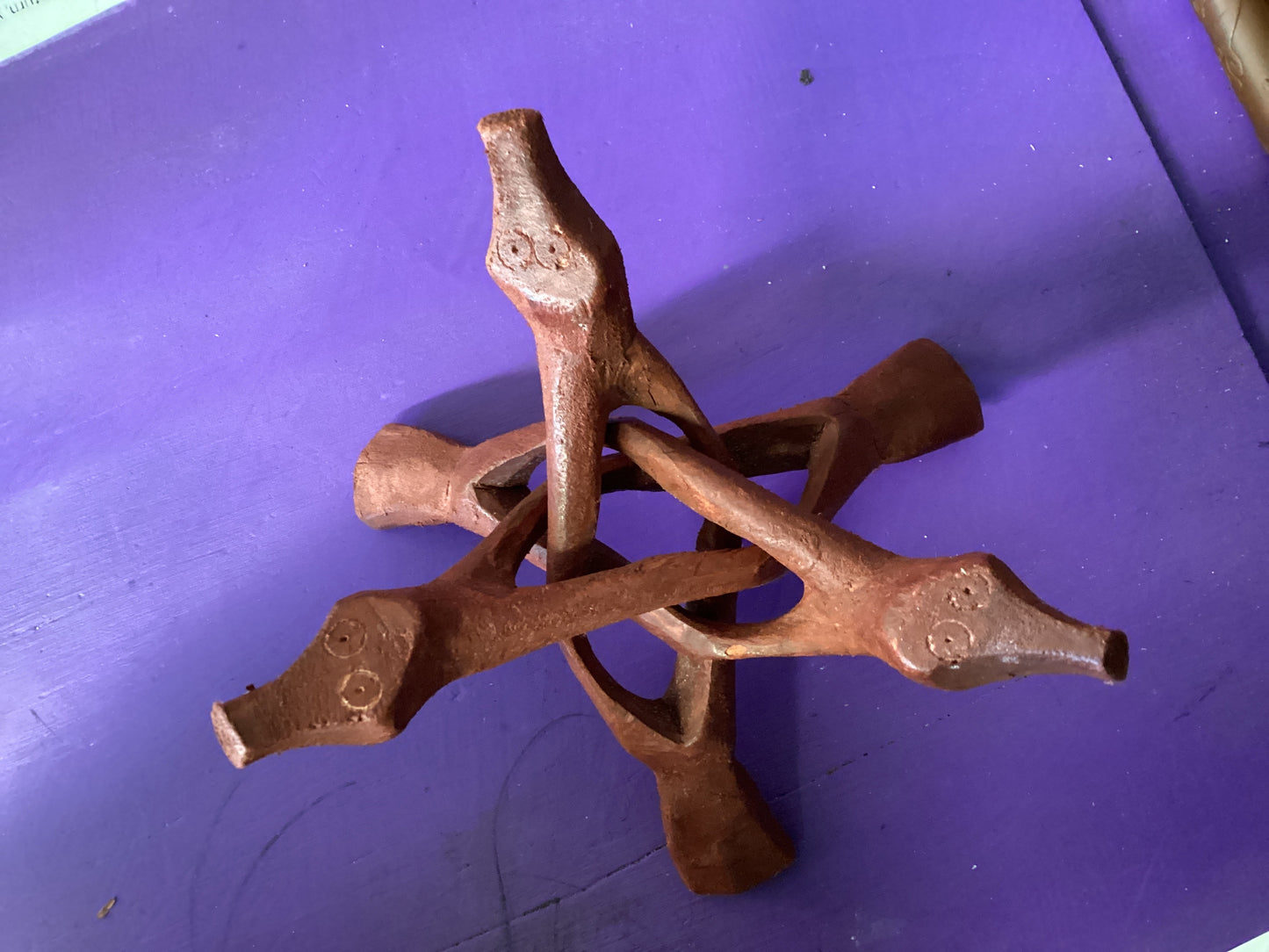 Wood Tripod Stand, 6 Inch Cobra Stand