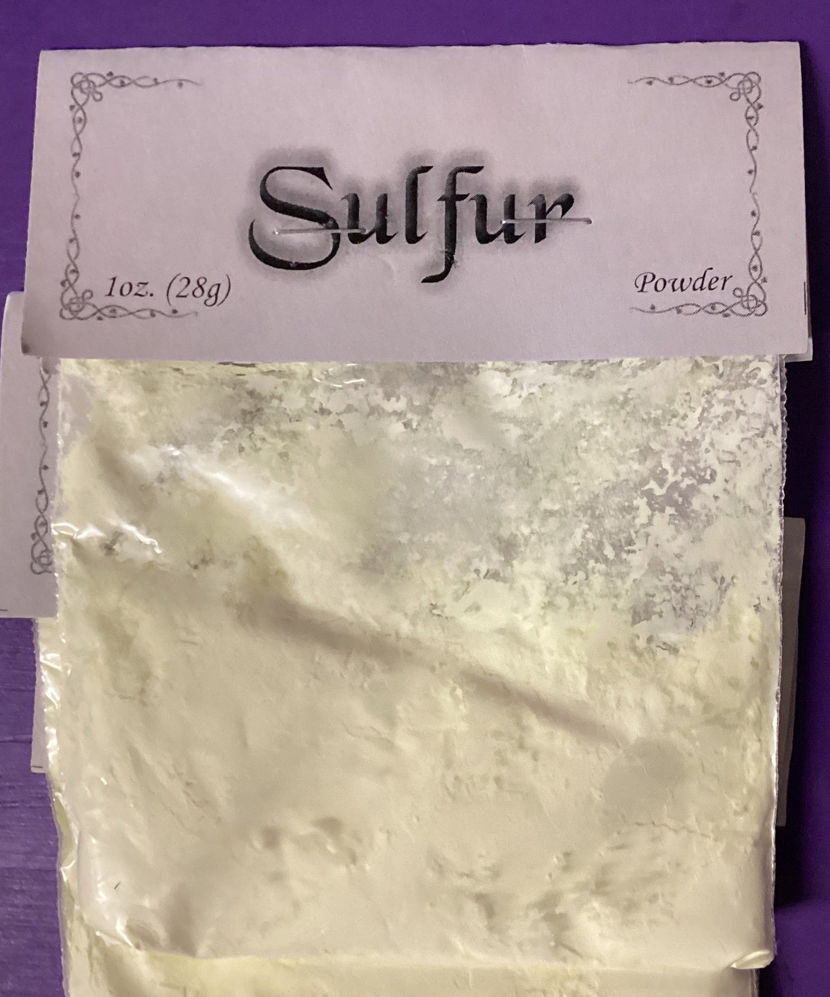 Brimstone Sulfur Powder 1 oz