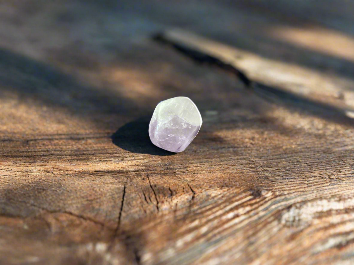 Ametrine is a quartz-based crystal made of citrine and amethyst. 