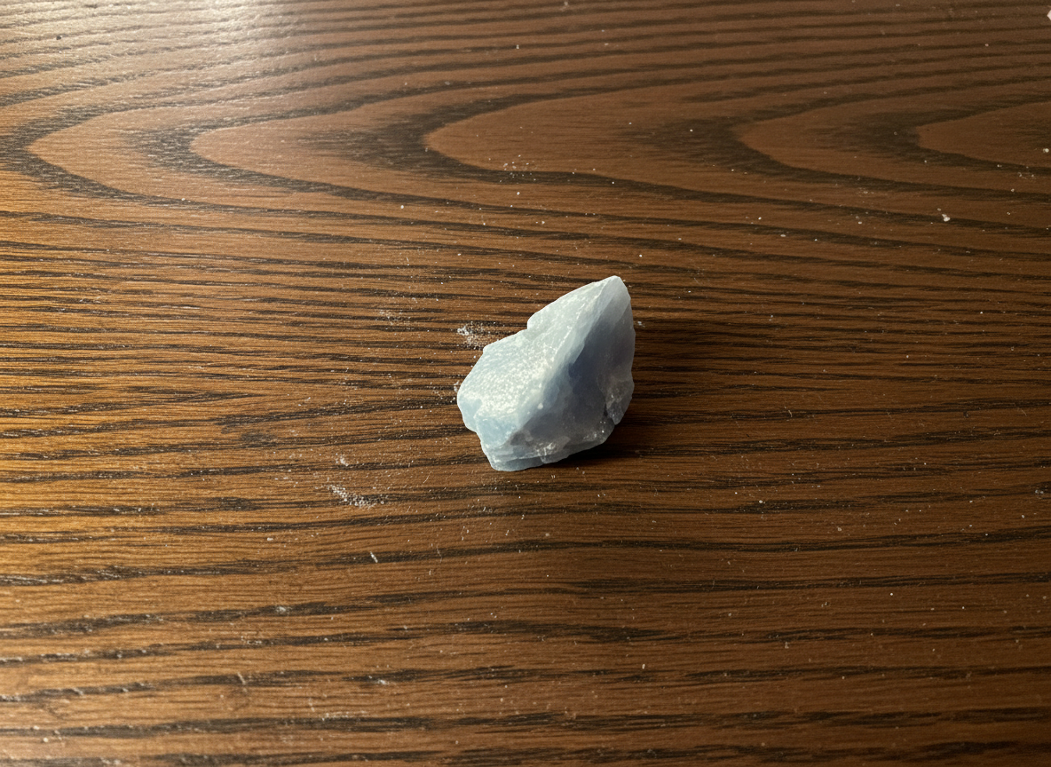 Blue calcite is a healing stone.
