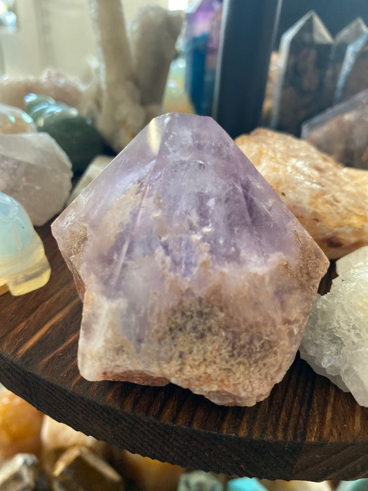 Trapiche Amethyst Points