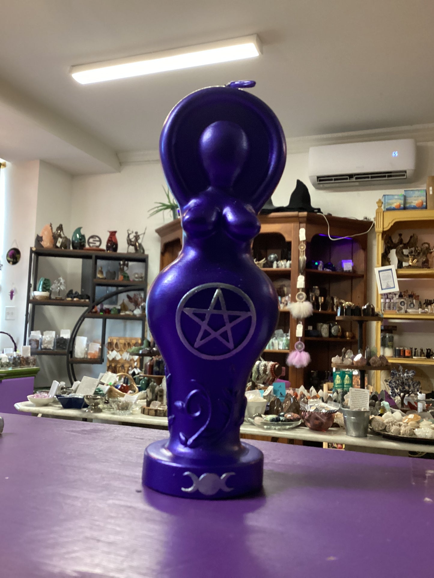 5.75” Goddess Figure Candle