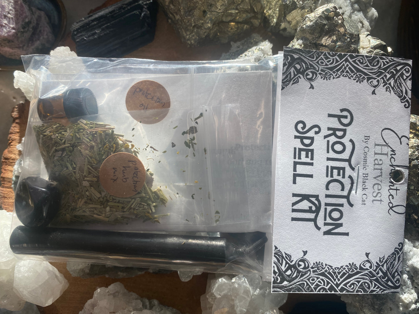 Enchanted Harvest Spell Kits by Cosmic Black Cat