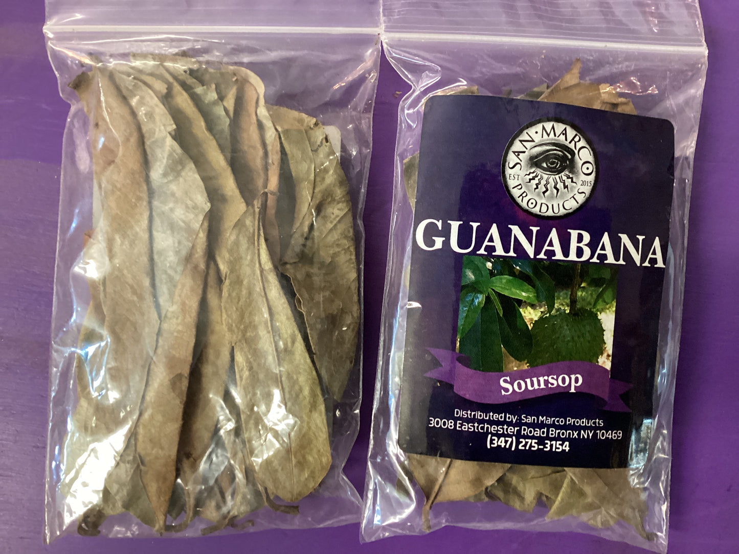 Soursop Leaves Hojas de Guanabana