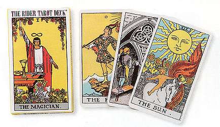 Rider-Waite Mini tarot deck  by Pamela Colman Smith