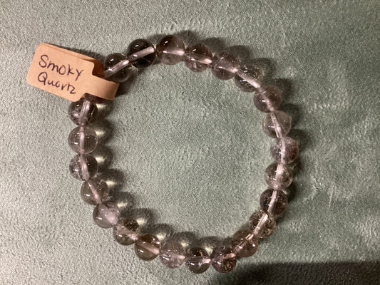 Smoky Quartz Bracelet 8mm