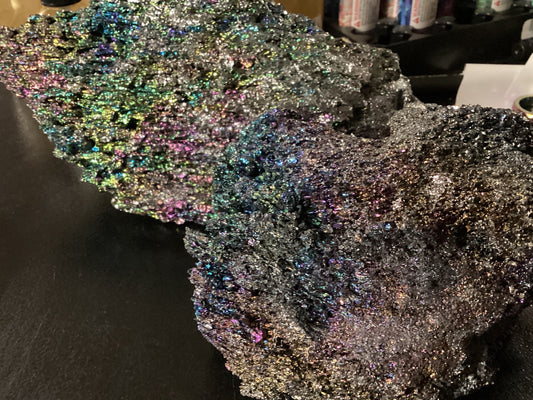 Carborundum stone “unicorn poop”