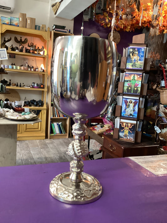 Chalice Stainless Steel Plain - Small 6 1/4” x 2”