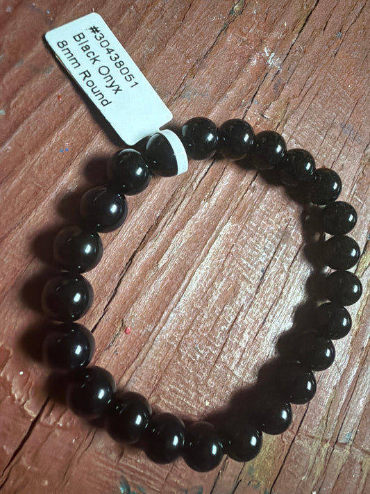 8mm Black Onyx bracelet