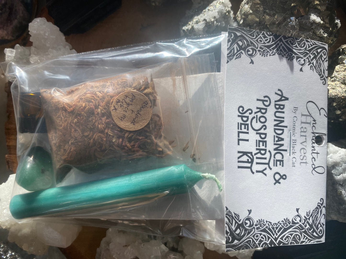 Enchanted Harvest Spell Kits by Cosmic Black Cat