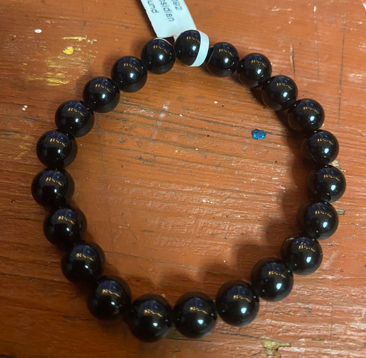 8mm Black Obsidian bracelet