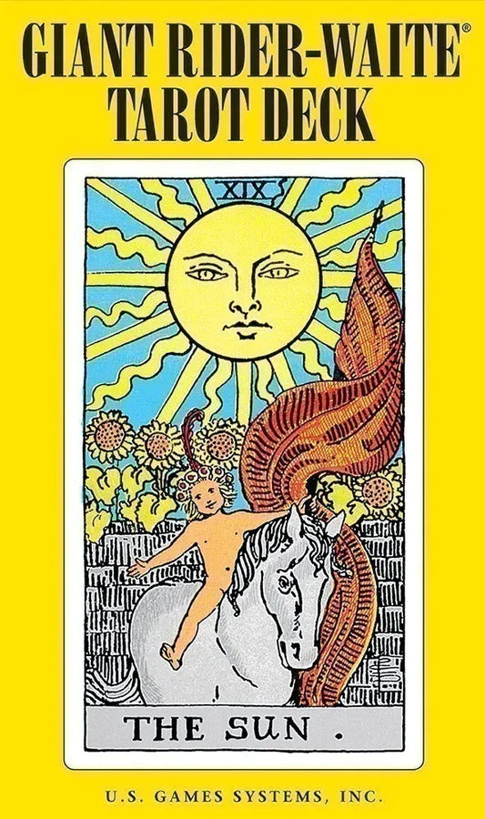Giant Rider-Waite Tarot by Pamela Colman Smith