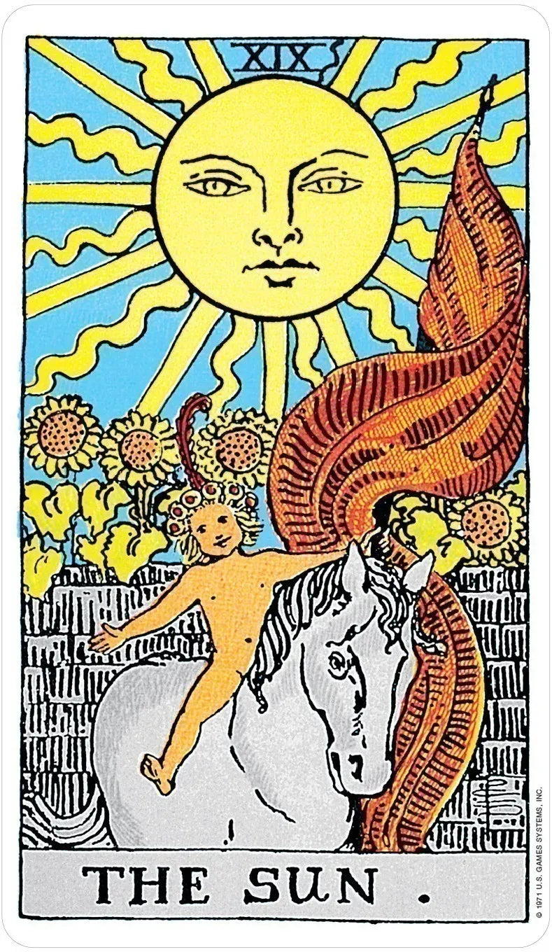 Giant Rider-Waite Tarot by Pamela Colman Smith