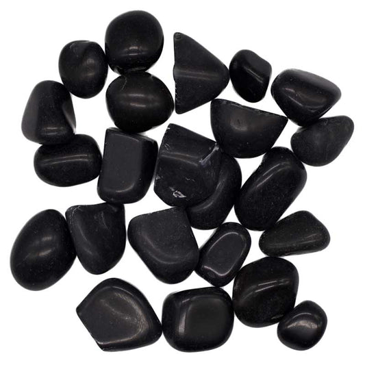 Black Tourmaline tumbled stone 10-35mm