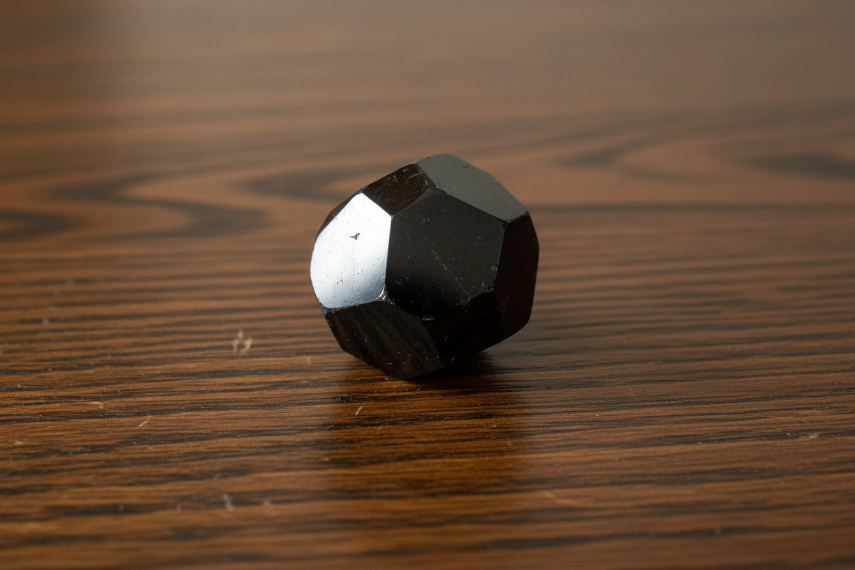 Gemstone Faceted Almandine Garnet. Associated with the Root Chakra,