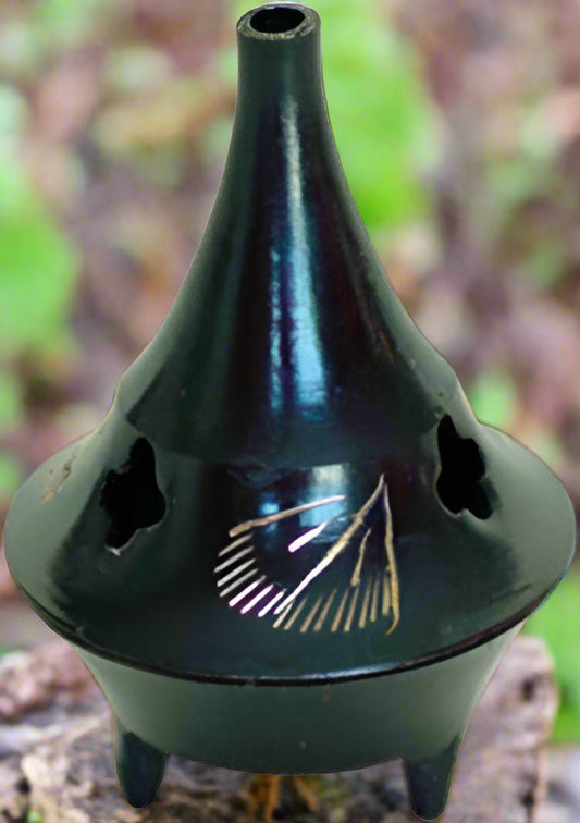 2 1/4" Black Cone Burner brass