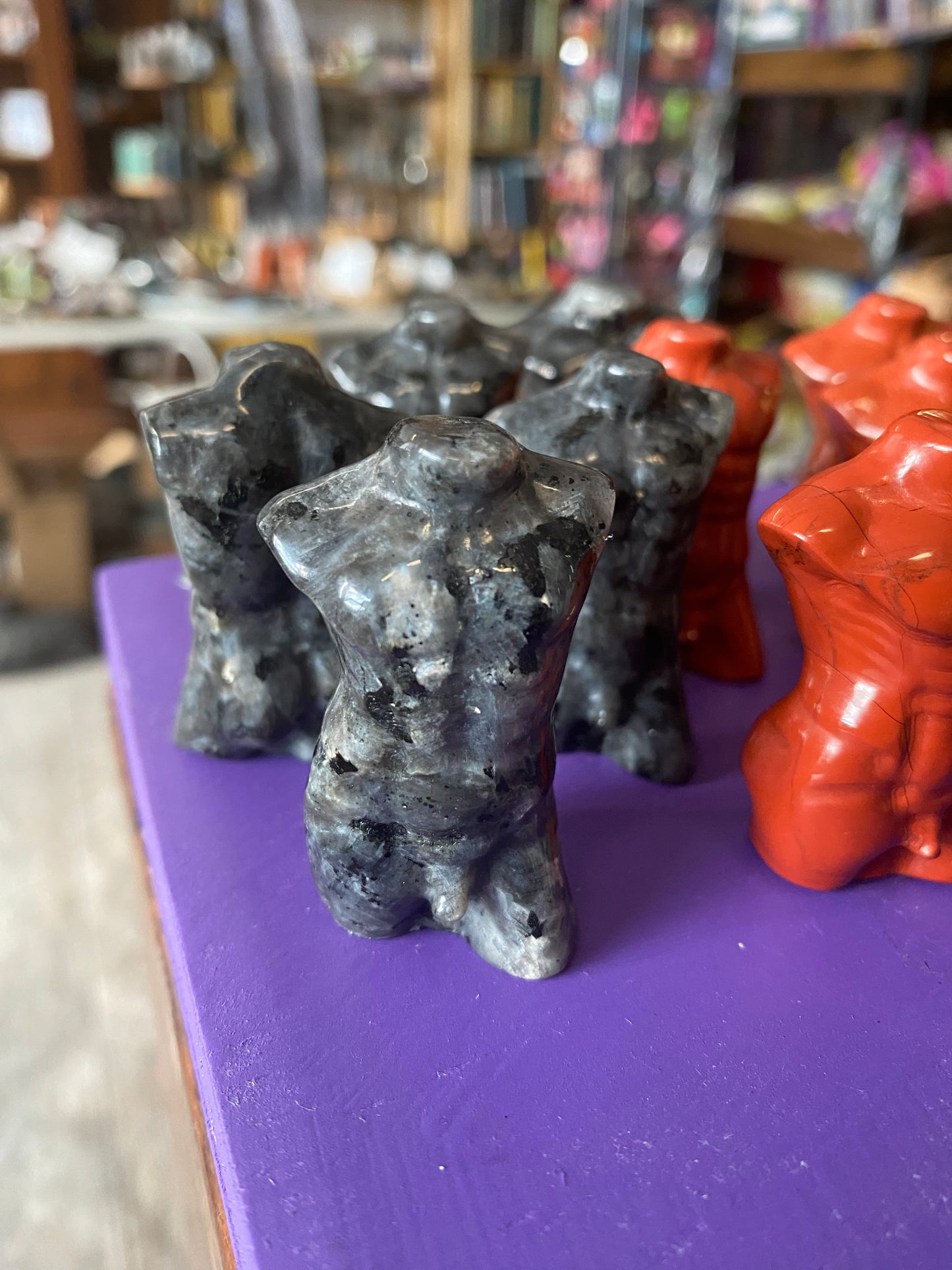 Divine Male Torso Stone Carving