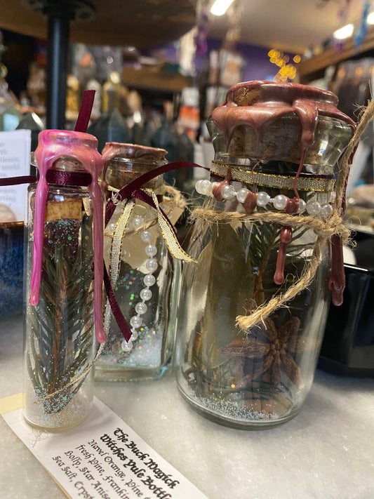 The Buck Magick Yule Bottle