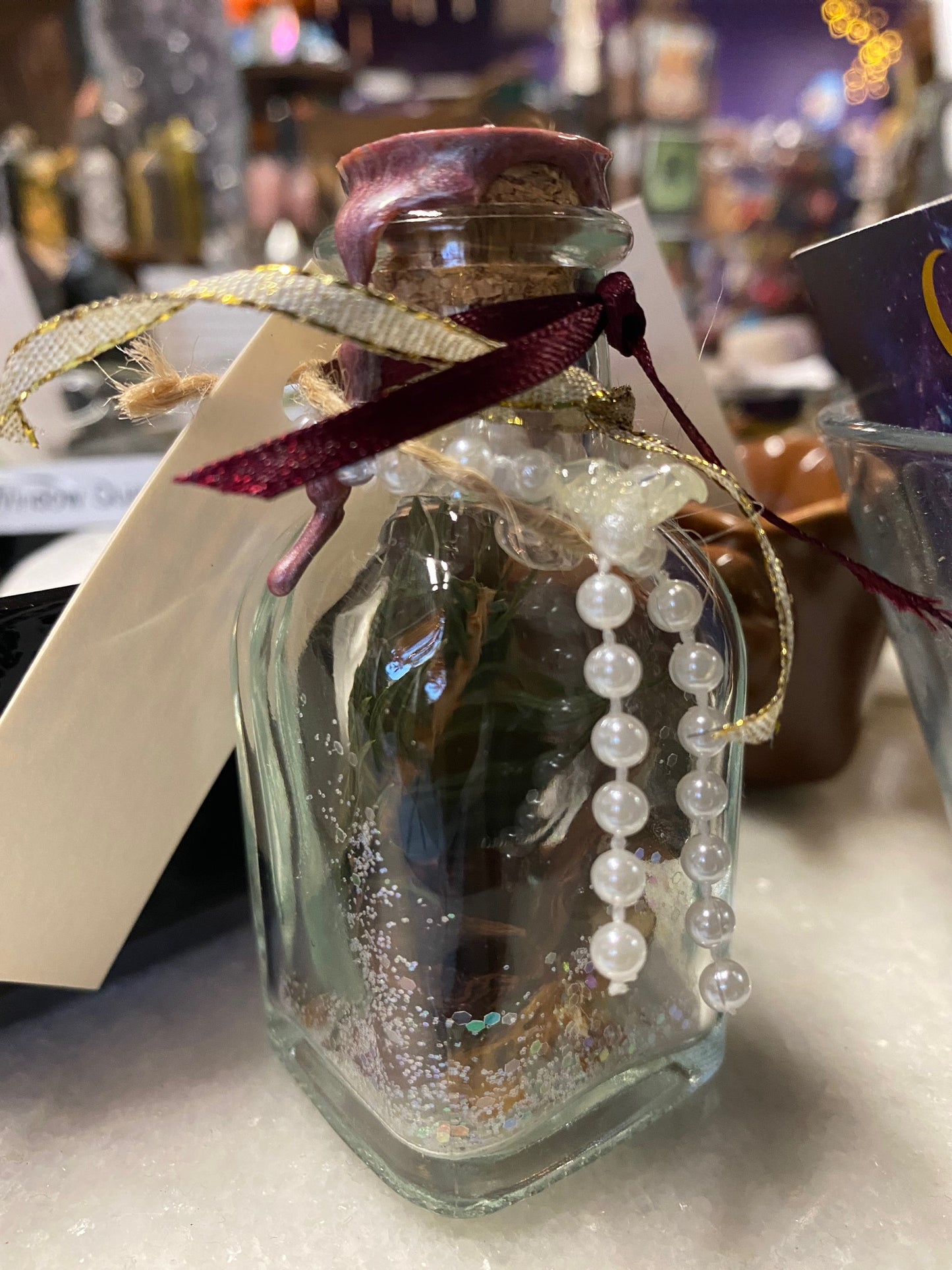 The Buck Magick Yule Bottle