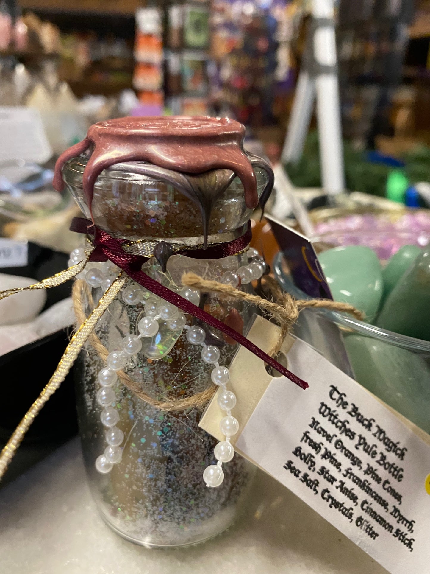The Buck Magick Yule Bottle