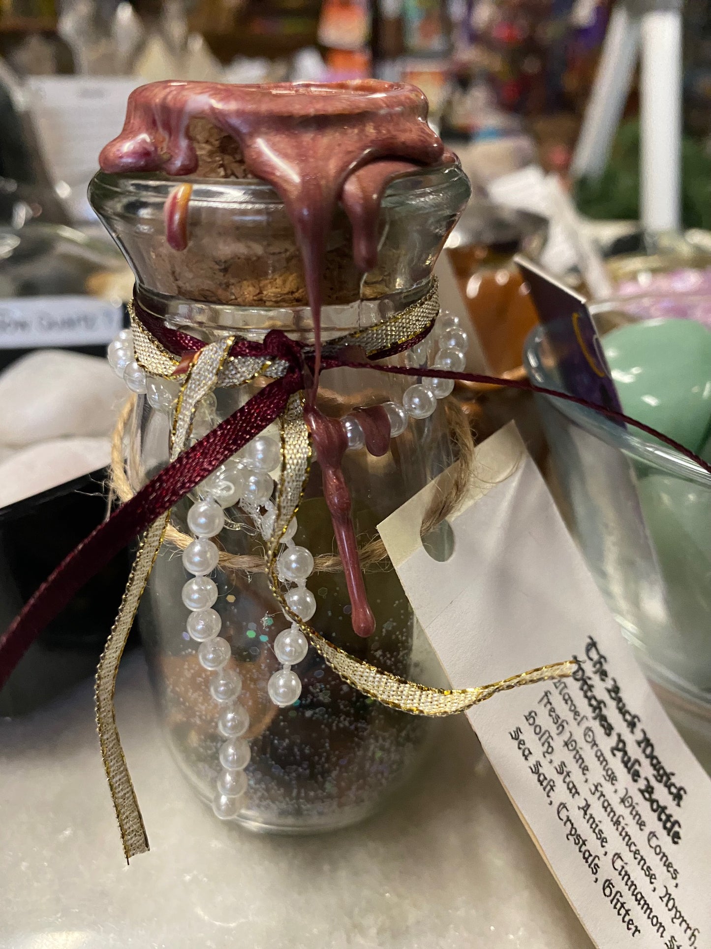 The Buck Magick Yule Bottle