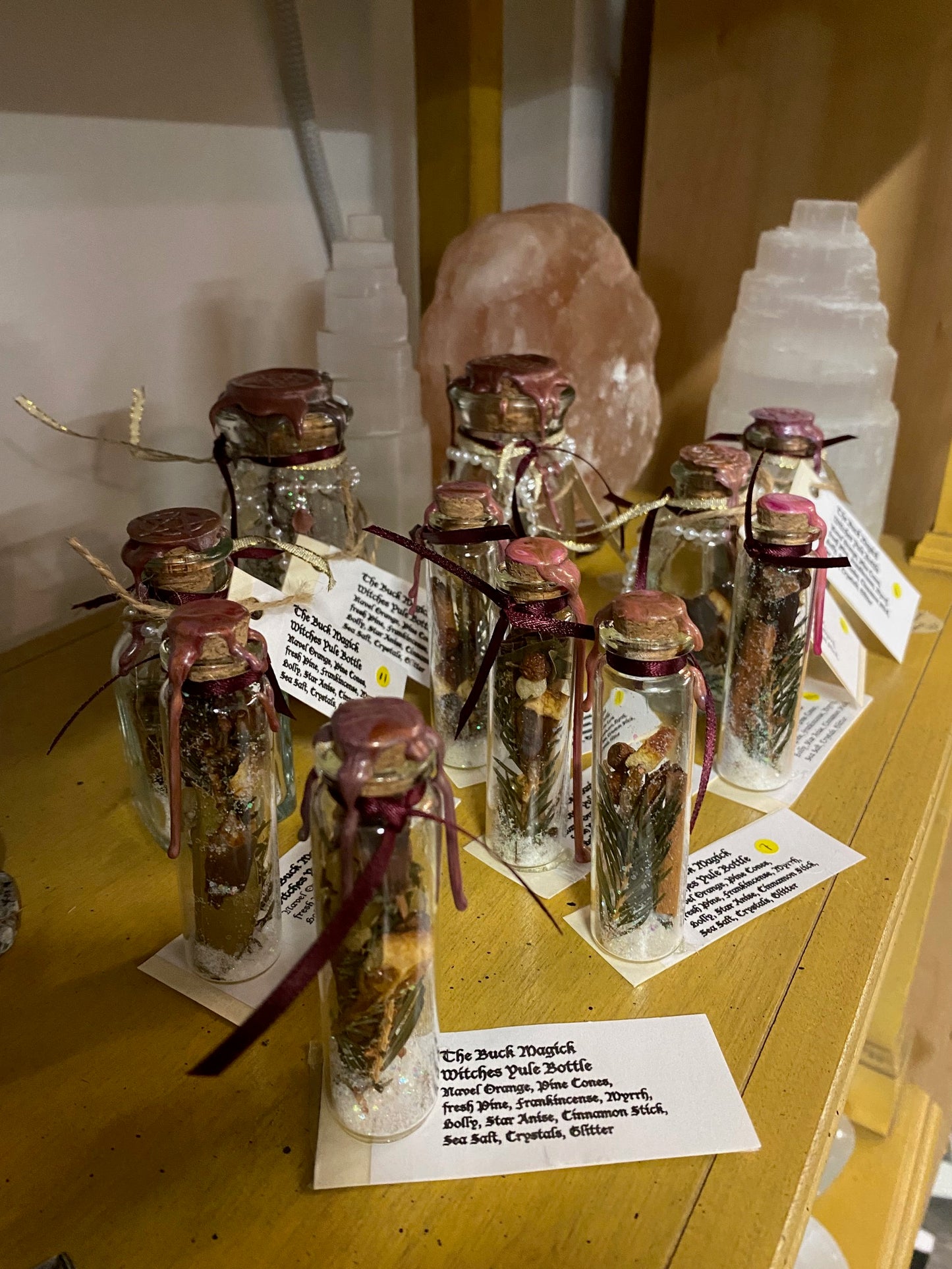 The Buck Magick Yule Bottle