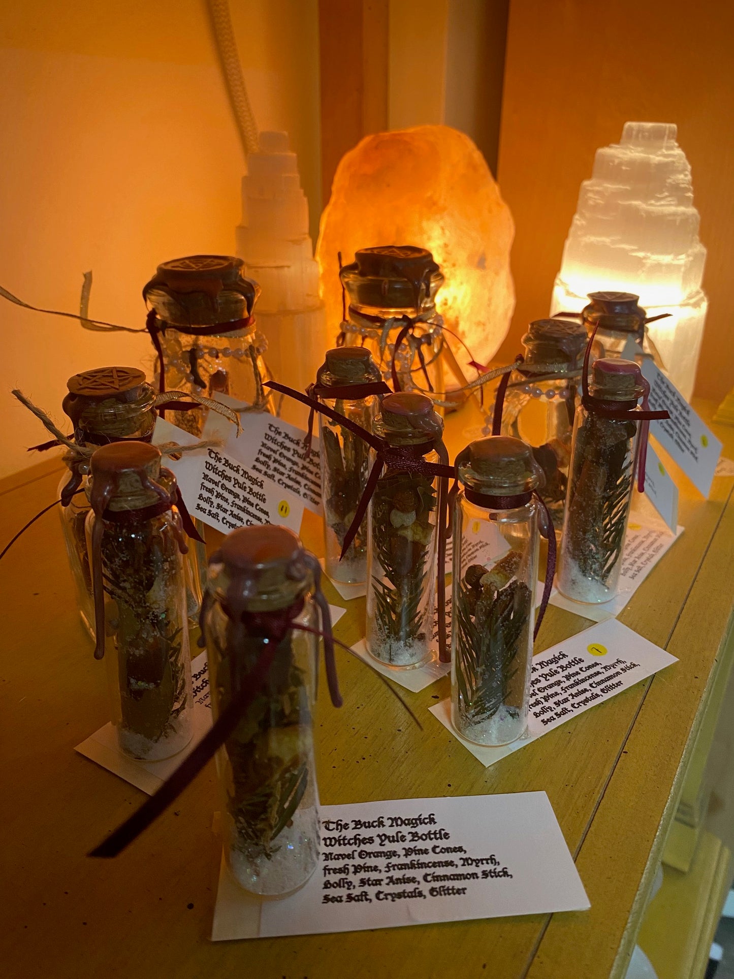 The Buck Magick Yule Bottle