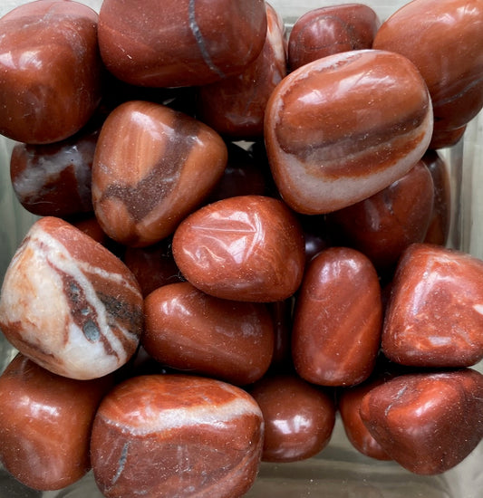 Red Jasper Tumbled Stone