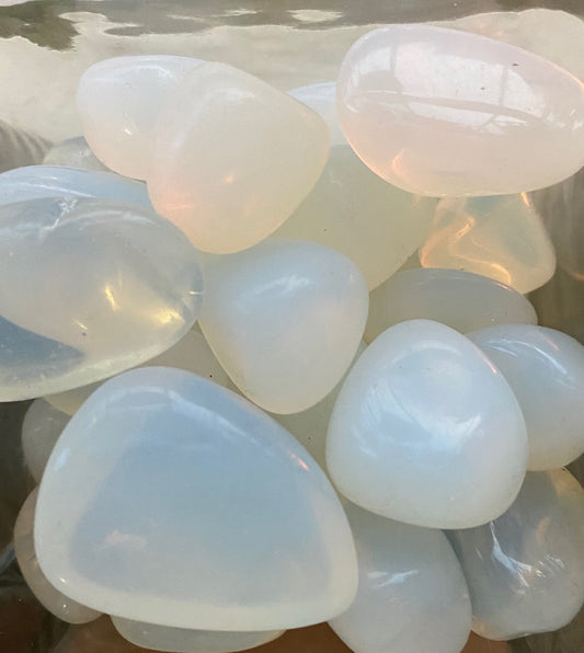 Opalite tumbled stone