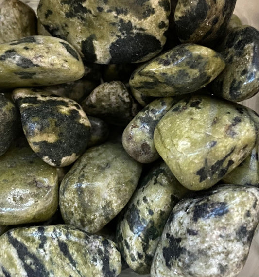 Nephrite Jade tumbled stones