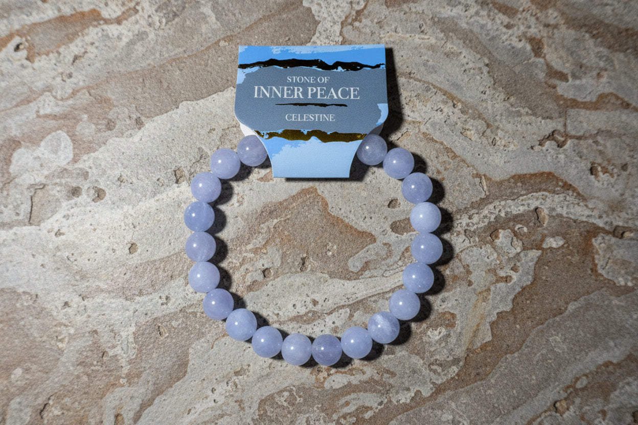 Celestite 8mm Bracelet