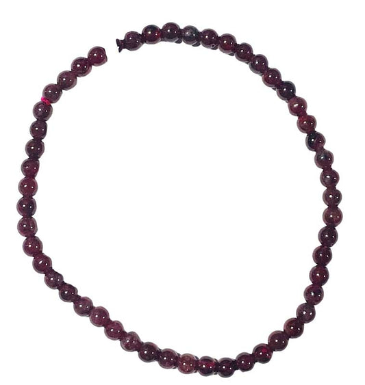 4mm - 6mm Garnet bracelet