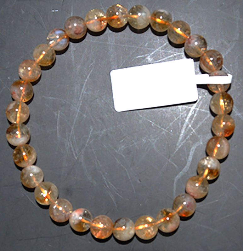 6-7mm Citrine bracelet