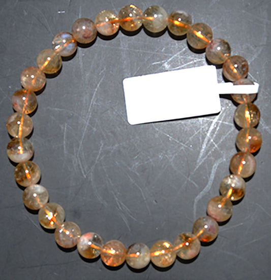 6-7mm Citrine bracelet