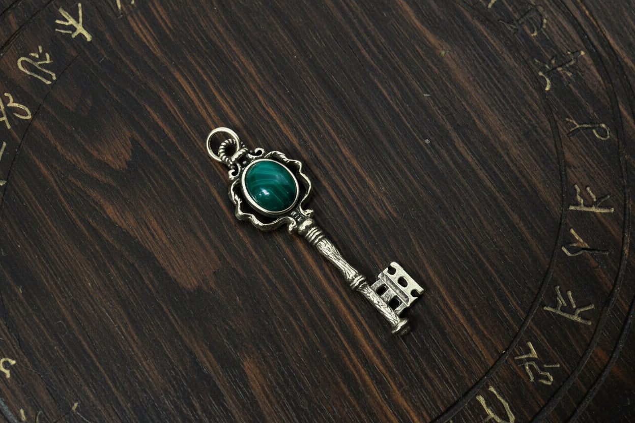 Magickal Charm Keys are usually carried to "open doors" and find your way through darkness.