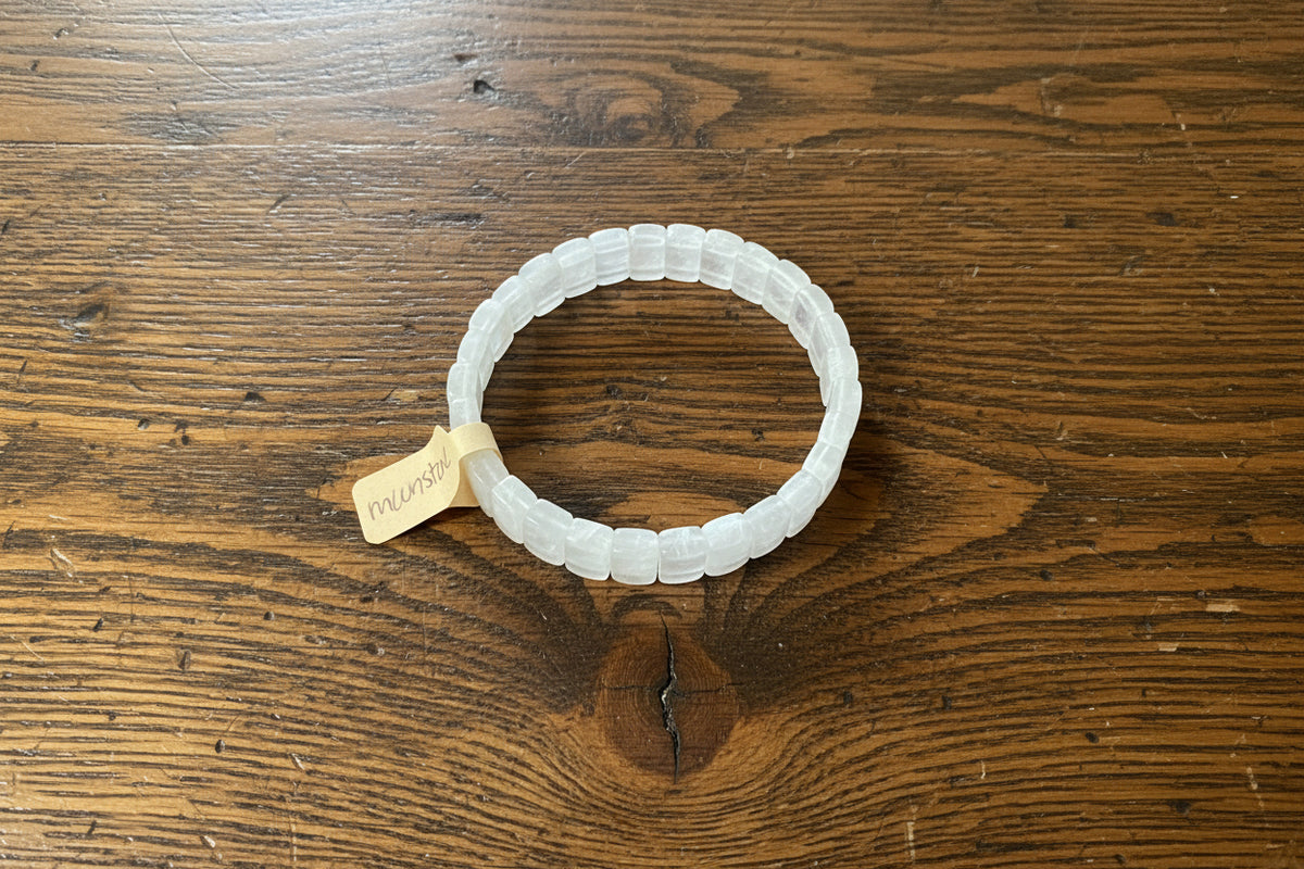 Moonstone Blue Flash Bracelet